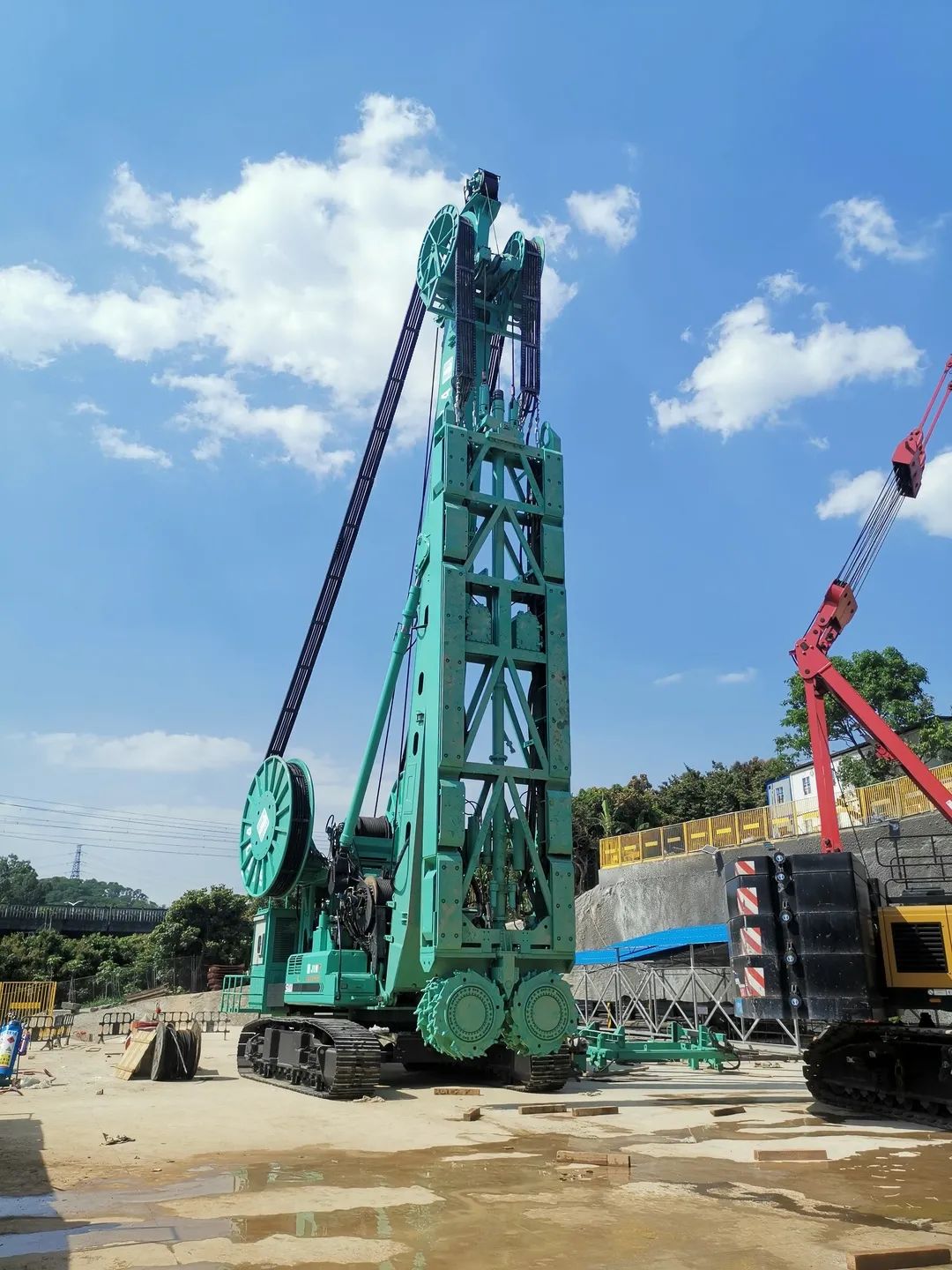  氣舉顯神威，金泰雙輪銑在大灣區再克百兆帕硬巖